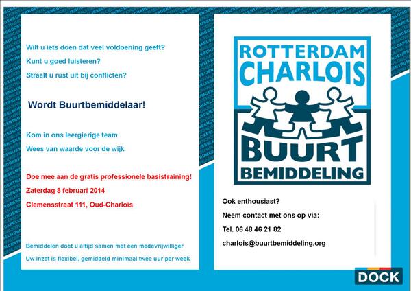 Gezocht: Buurtbemiddelaars!