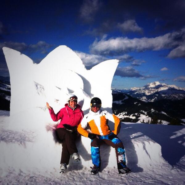 WELLE1at's tweet photo. Zu Gast beim Hochkönig @Hochkoenig1 #königstage #ibes http://t.co/6ArKVm7C4r