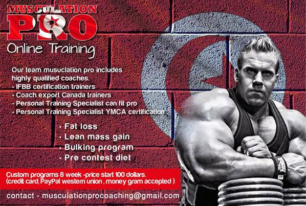 Musculation_Pro's tweet image. online training with our team Musculation pro contact - musculationprocoaching@gmail.com
facebook.com/MUSCULATION.PR…
