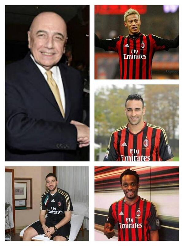 ChristiantoW17's tweet photo. bought 4 person with € 0. the best negotiator ever !! #gailani @acmilan @Milanello http://t.co/pDoBWt10HS