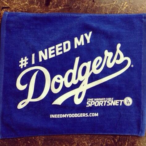 SportsNetLA's tweet image. Who's coming to #Dodgers FanFest? We're here and giving away FREE rally towels. Come visit us! #ineedmydodgers