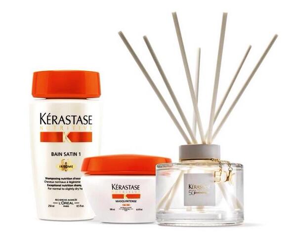 Nu bij  aankoop van 2 KERASTASE PRODUCTEN een GRATIS geur-fles Cadeau 👍