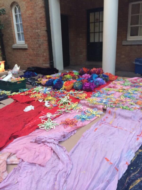 And so starts the decs work for <a href="/Candlemas57/">Candlemas57</a> - get excited!