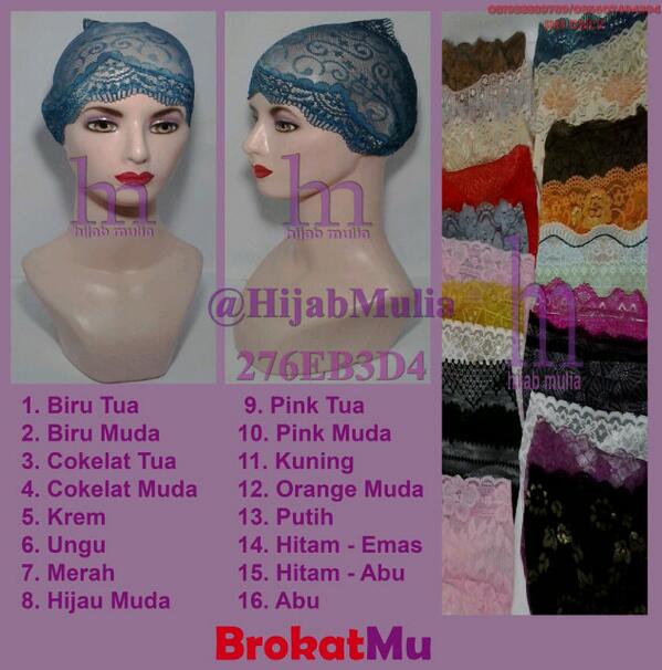 HijabMulia's tweet photo. BrokatMu cuma 7ribu aja, lucuuuk &amp; byk pilihan warnanya lho (´̯▼`̯) #hijab #murah #ecer #grosir #reseller #dropship http://t.co/H4FSIPLXgo