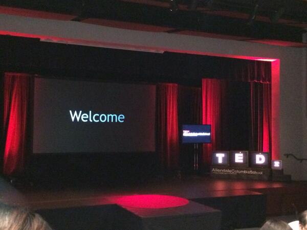 SarahCal2012's tweet image. It&apos;s about to begin! #TEDxACSchool
