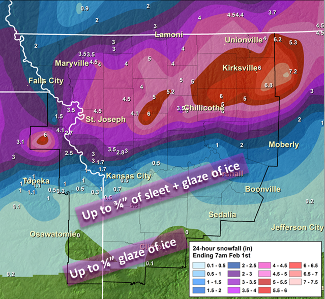 Joe’s Weather Blog A Week Of Snow Coming FOX 4 Kansas City WDAFTV