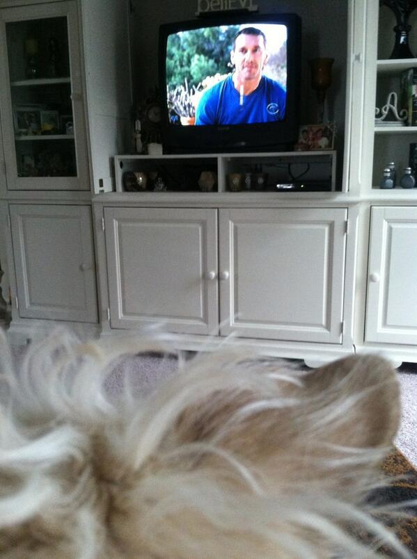 Lisa_Padgett's tweet image. It's @CBSLuckyDog time at #Sug 's house! @BrandonMcMillan @CBSDreamTeam #itsepic #favehalfhourofSugsweek 💕