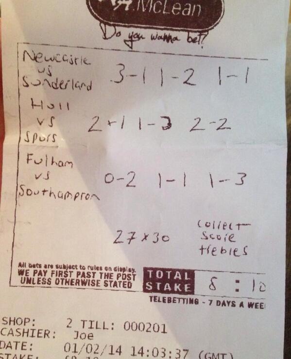 Brodie_AFFC's tweet photo. @amcleanbookies can you tell me what happens with this please? http://t.co/7MGNTLs96I