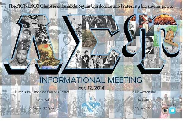 February 12 we are having an informational. Who's up for the challenge?