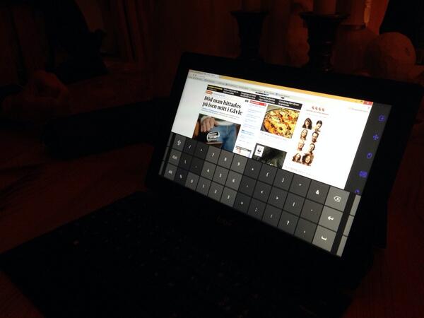 axelwolrath's tweet image. Beyond cool-struck. @DaRube, Tobii assistive displays eyetracking. 1min learning time. #sthlmtech #tobiitechnology