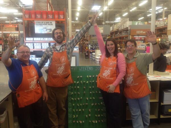 Jeff Copeland (@homedepotjeff) on Twitter photo We have NFL TRIVIA winners! Smart looking group are they not?! We have NFL TRIVIA winners! Smart looking group are they not?!