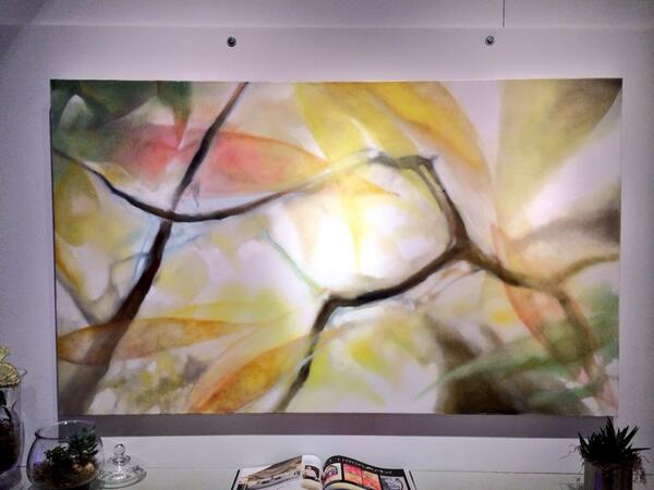 alisonjardine's tweet photo. 'Light Tremor' 36"x60" oil on canvas... #art http://t.co/r11aFKApCK .