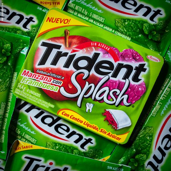Manzana y frambuesa, qué buena combinación… ¿Quieres uno? #trident #green #manzana #frambuesa http://t.co/1rYAR0kANI
