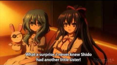 SpacequakeTohka's tweet photo. @ShyYoshino ah- shido kyun, you have another imouto? Mana if I'm correct? @shidoDateALive http://t.co/LvfvS5dqP4