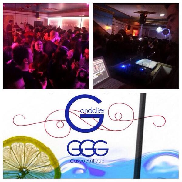 fernandodenoche's tweet photo. Noches de sábado en @SalaGondolier tu pub de copas en el centro http://t.co/Sm9iWKaDAP