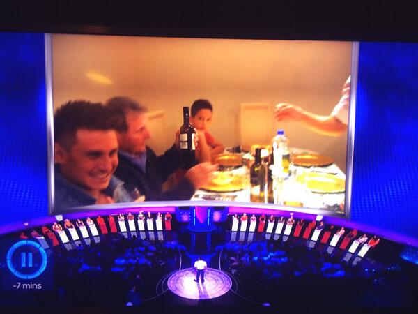 oli_semp's tweet photo. My cheeky little appearance @takemeoutuk @rachel1408_x #goofylaugh#cringe http://t.co/uSB2vlrGma