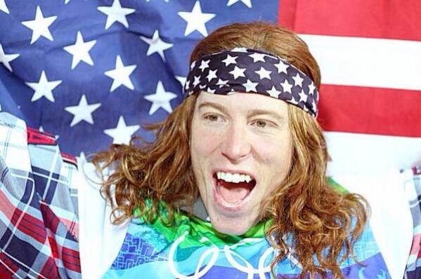 celebfartfaces's tweet photo. "Mom! I need a diaper for all these gold medals i keep poopin out" #ShaunWhite #Sochi2014 #Olympics2014 http://t.co/kNmxKH1x0l