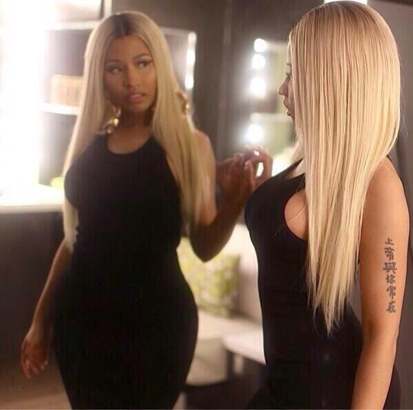 TheMarajMag's tweet photo. Nicki's only competition http://t.co/VsSKqgrAlS