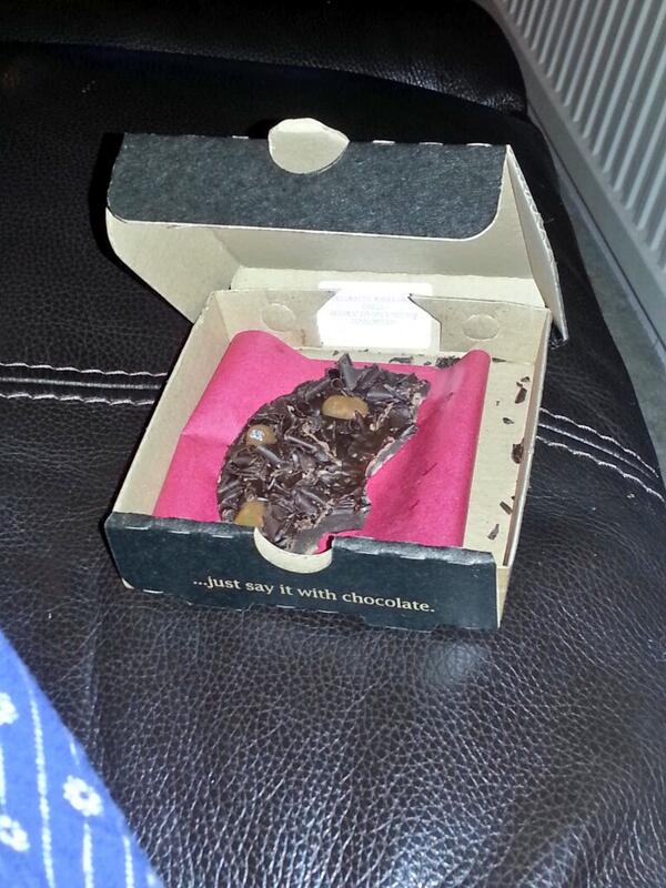 Thank you <a href="/BustersBits/">Buster's Bits R.I.P. Buster</a> enjoying the chilli chocolate pizza!