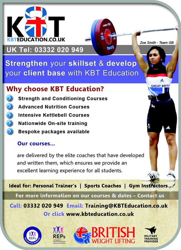 LNCrossFit's tweet photo. KBT EDUCATION Coming to The Box 1st and 2nd of March! Book your place!! #Personaltrainers #strengthandconditioning http://t.co/vcahLgyWhk