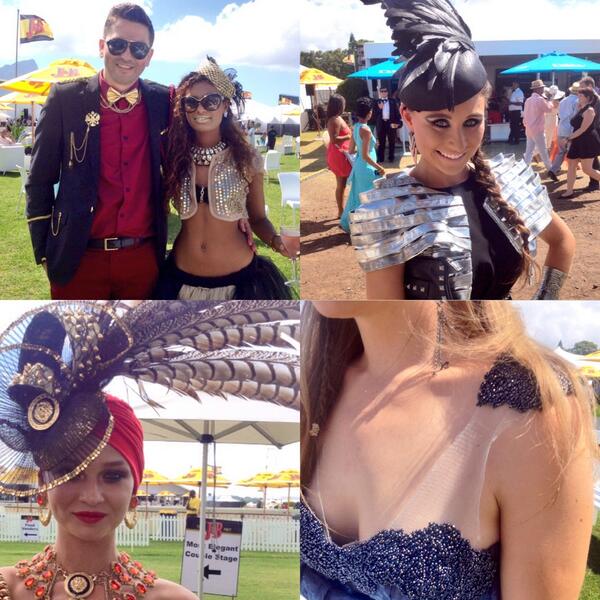 A few #MadeToConquer fashion highlights from today.