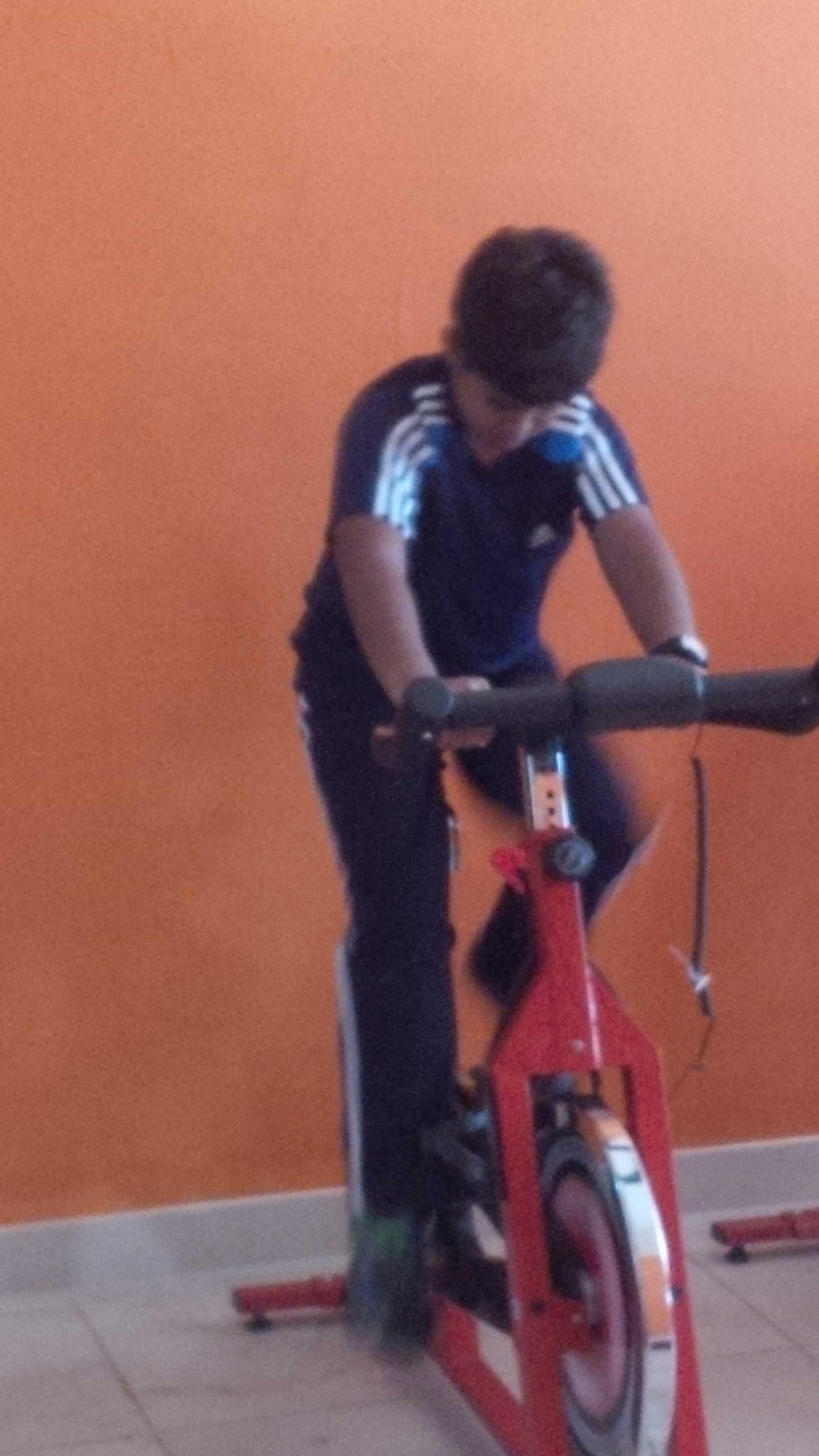 Bicicleta spinning step&go sale