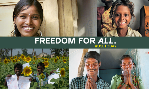 IJM's tweet photo. Today is National Freedom Day. #Usetoday to fight for freedom for ALL people :http://t.co/N78KiCdGF2. http://t.co/8hlstUTBdT
