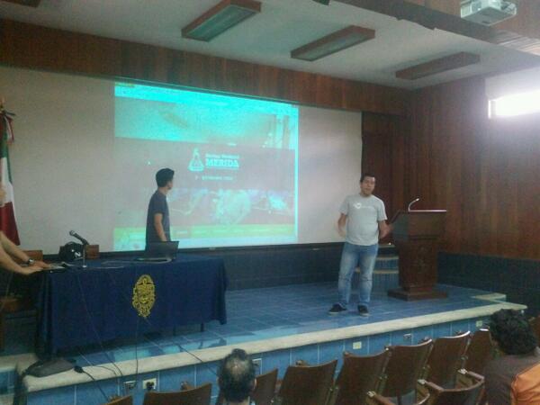 BarcampMerida's tweet photo. Startup Weekend en el #BarcampMerida http://t.co/dtZysf2ajF