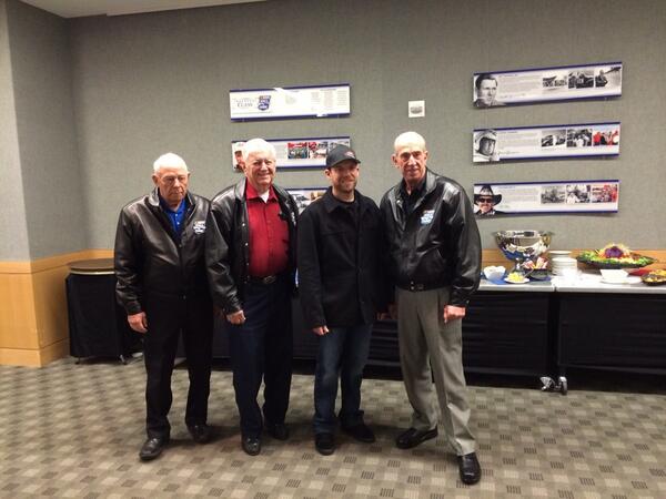 JRMotorsports's tweet photo. .@NASCAR legends are everywhere @NASCARHall. Just ask @ReganSmith http://t.co/07nVi2qI7C