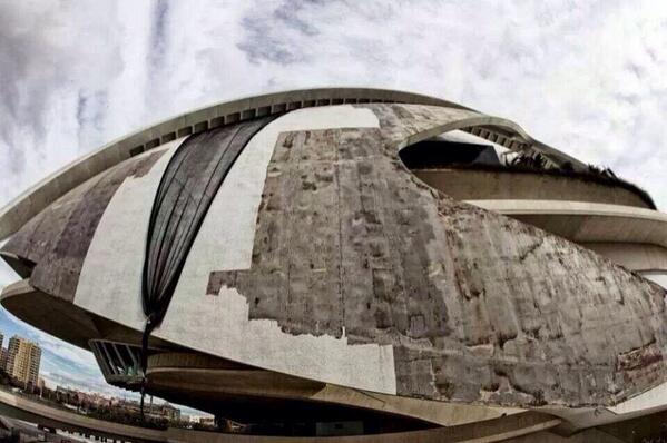 fanigrande's tweet photo. Calatrava, en todo su esplendor ;-( http://t.co/CxrqNu1PQF