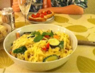 ride_the_north's tweet image. @9th_ASG it was. Pasta Primavera a la Archie! #sameagainnextweek