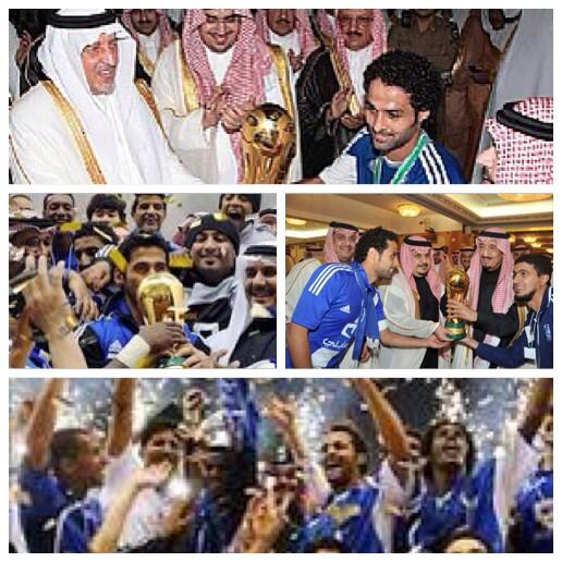 ماطاح قـدرك يا(الزعيم)بسهوله 
وعشقك من أول بالضماير ولازال
وعقب(أربع وخمسين)كاس وبطوله
في ذمتي نخجل نعاتبْـك يا هلال