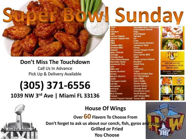 HouseOfWings305's tweet photo. #SuperBowlSunday Obama for SuperBowl - yep we got em. http://t.co/r15JAy84lC