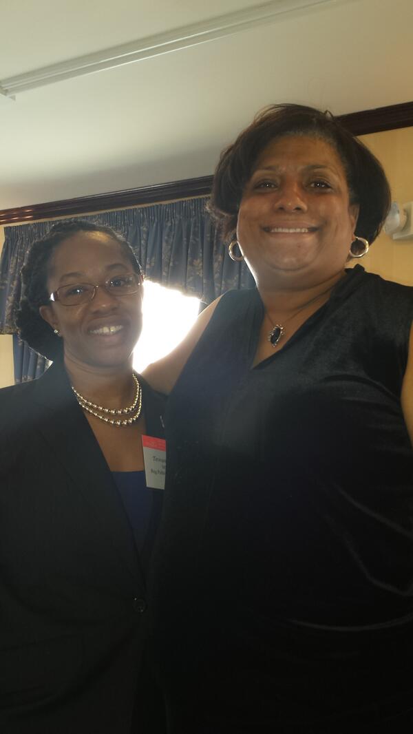 tmdudley's tweet photo. @MSEAeducators MSEA board member @tmdudley greets Tawanna Lane Campaign 2014 Political Director Southern Maryland http://t.co/oKOhbzD4TL