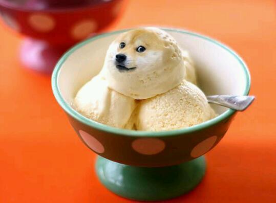 Such cold
        So dairy
     Much good
            Wowcream
        Don't eat me pls