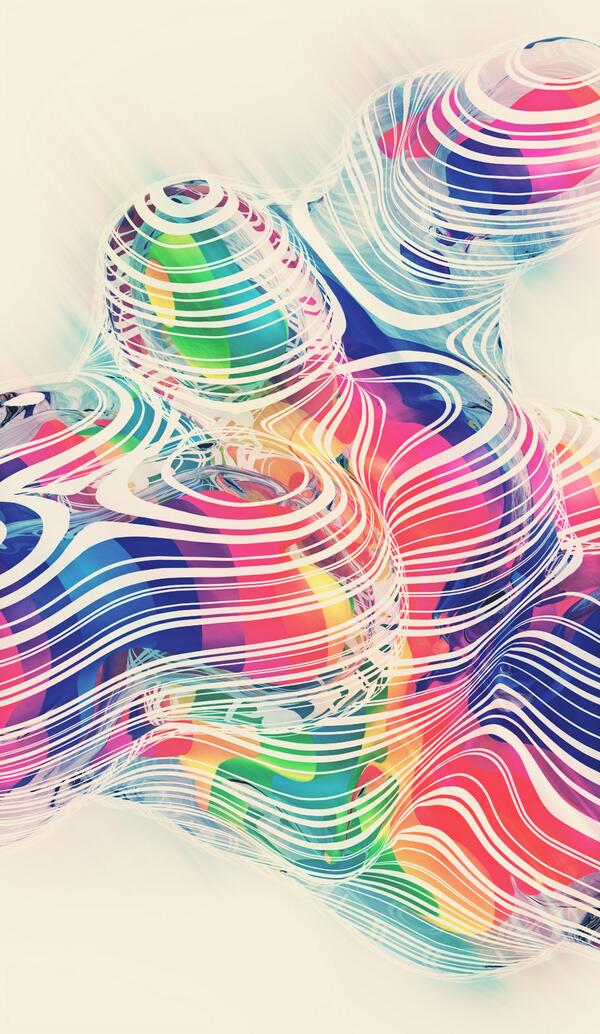 beeple's tweet photo. #everyday #cinema4d - reflective gift  // http://t.co/Iyg6AtkmOj