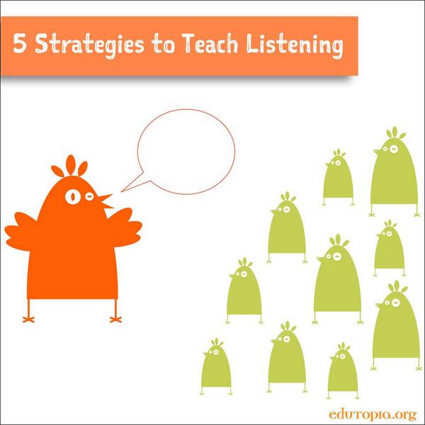 Say What? 5 Ways to Get Students to Listen: edut.to/19Sh0PQ