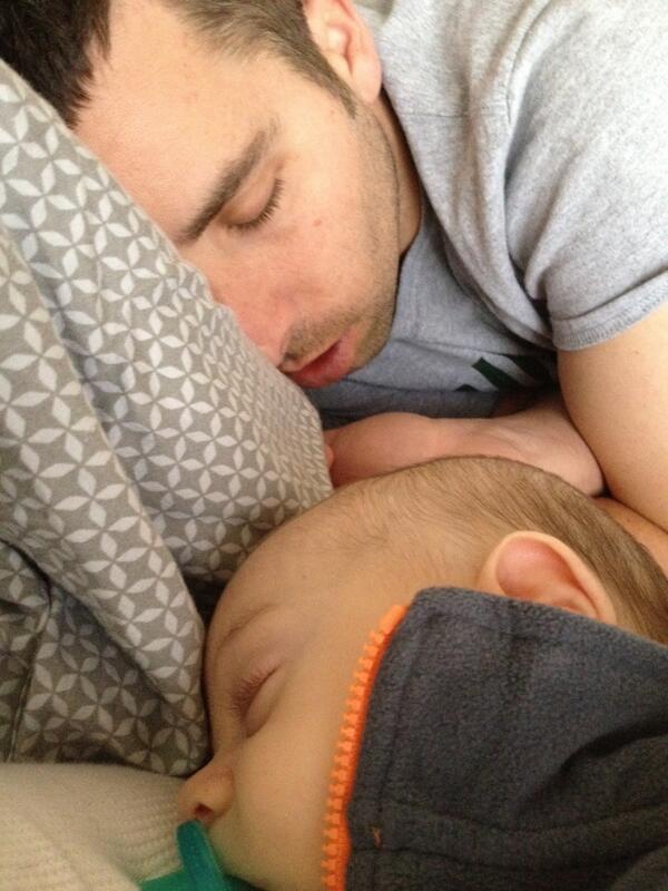 01/20/2014 Dad was sick and I just like to sleep a lot.