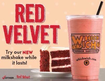 whichwichWBV's tweet photo. Yummy!!! Come get yours while it lasts!! #milkshake #RVA #westbroadvillage #redvelvet #eatrva http://t.co/4u10KIqKcM