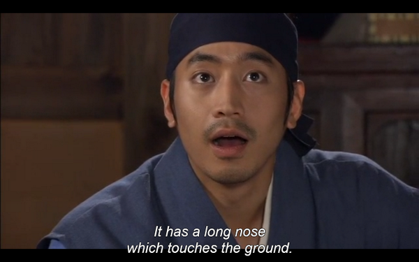 bobawonpil's tweet photo. Chil Woo trying to imagine what an elephant looks like. #ADORABLE #StrongestChilWoo #Ep6 #EricMun http://t.co/huJthJtl21