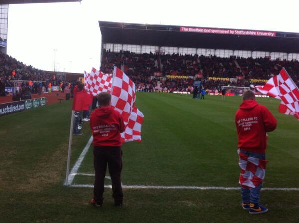 Watch MOTD for a brief glimpse of our Rye College Football Teams leading the Guard of Honour!