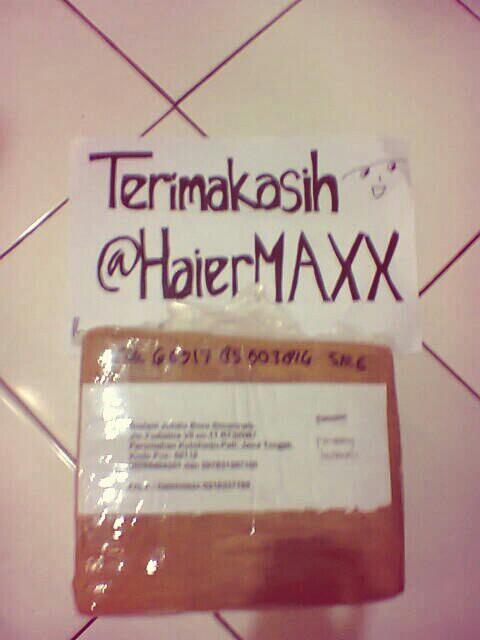 Gesrekkk's tweet photo. Thankyou @haiermaxx :)) http://t.co/VT9p3TP2w4