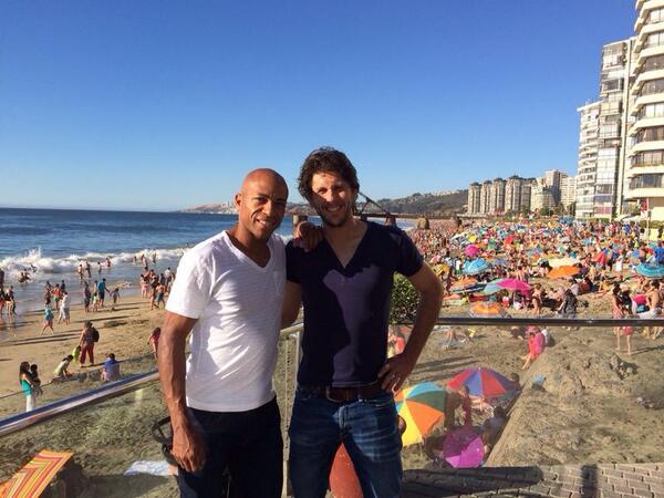 #MilkChocolate is back at it together in South America. We'll play our first rd in Vina del Mar vs #RobertGimeno