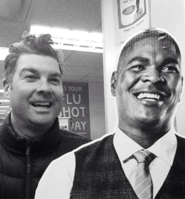 Am I the white Keshawn Johnson? Or is he the black Jeff Church?