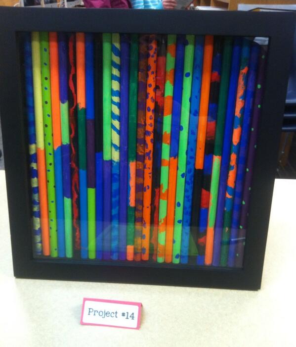 Art show project my class created...so proud! #creativewildcats