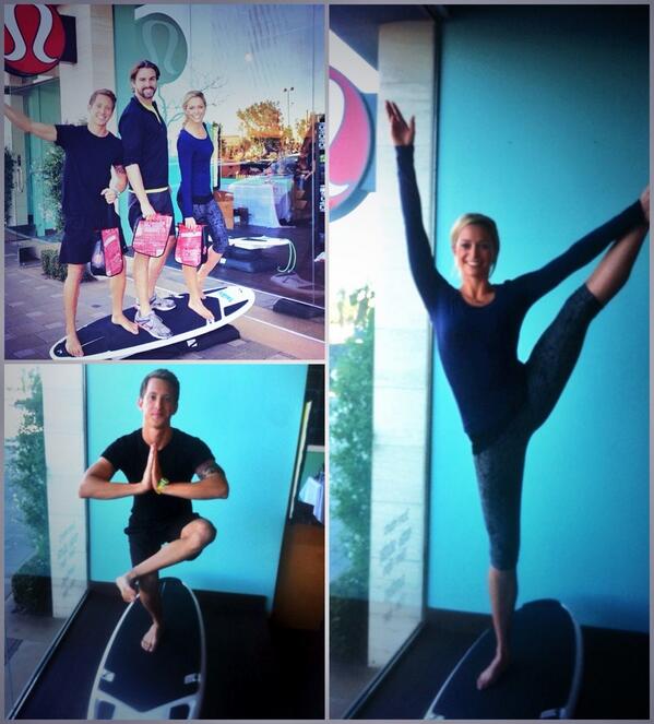 Mallory_HopeS's tweet photo. Thanks to @lululemon #elsegundo for teaming up with #SURFBODY for an amazing in store promotion! #surfsup #surfset http://t.co/JQmR3YKYJk