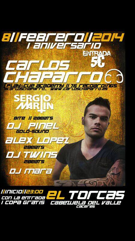 DjtwinsCarlos's tweet photo. Empieza la recta final 6 dias @carloschaparro_  @sergiomartindj_ @Robertomaradj @dj__pinel @TorcasRestauran
#TumTum http://t.co/ul9Cd4Erxf