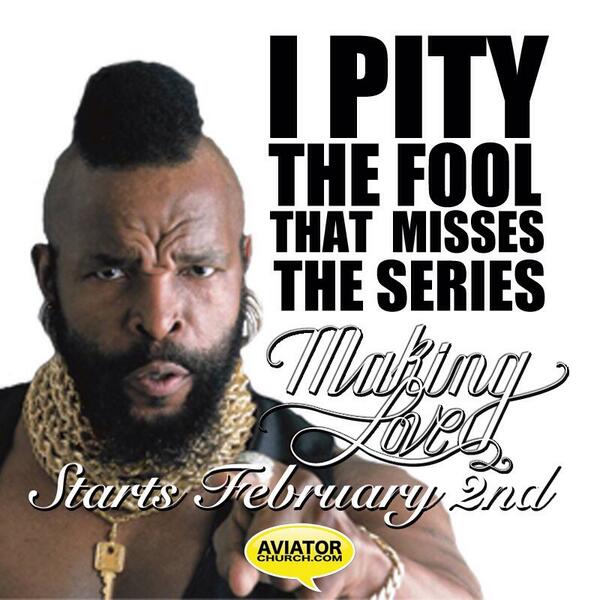 TheMichelleBoyd's tweet image. Our new series #MakingLove starts today at #AviatorChurch!  I'm stoked!