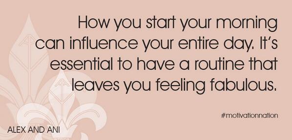 alexandani's tweet photo. Start each day with a smile and a sense of renewal. #motivationnation http://t.co/CbTCz4LdAg