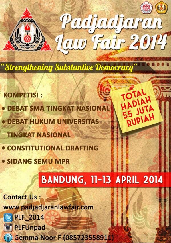 InfoPLFUnpad's tweet photo. @ilham_rzk ayoo daftarkan sekolahmu ham :) http://t.co/qm2Eos7Caj